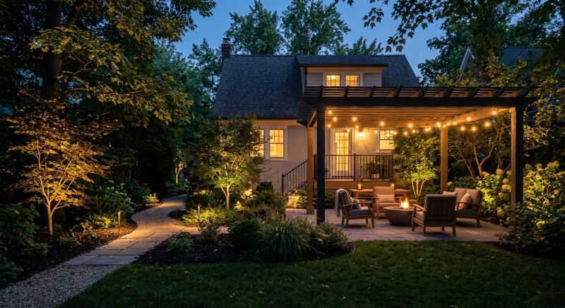 Backyard Lighting Service in Littleton, CO