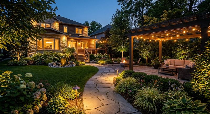 Courtyard Light Installation in Denver County, CO