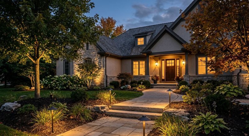 Courtyard Light Installation in Utah County, UT