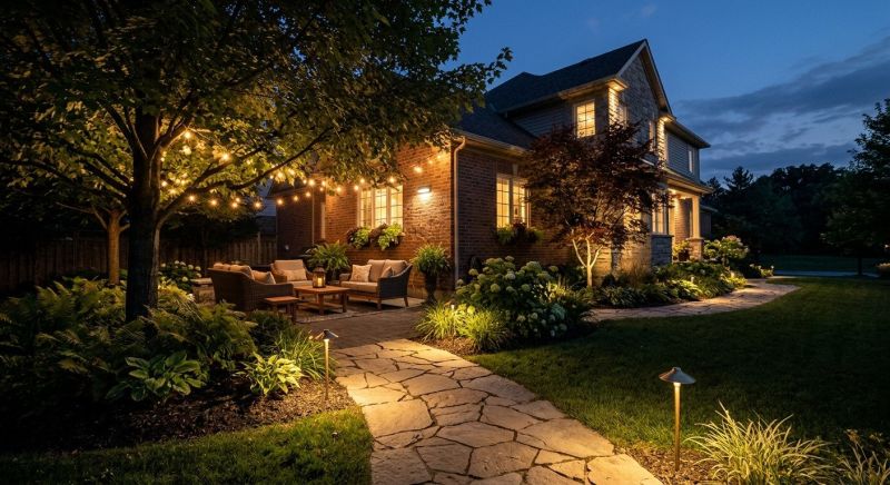 Garden Lighting Installation in Prescott Valley, AZ