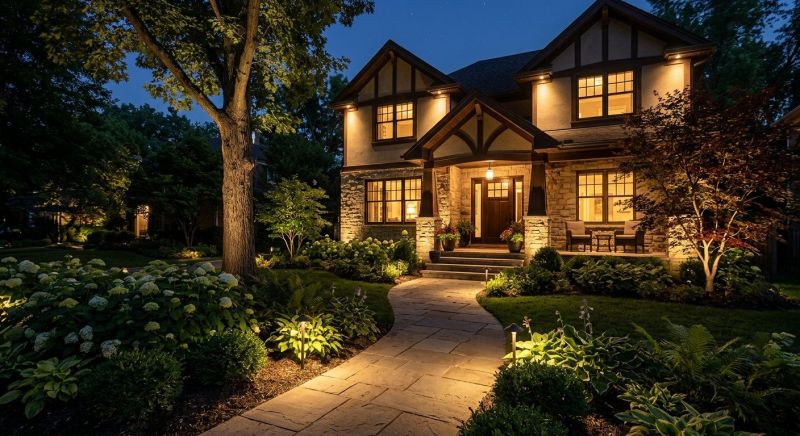Landscape Lighting Installation in Overland Park, KS