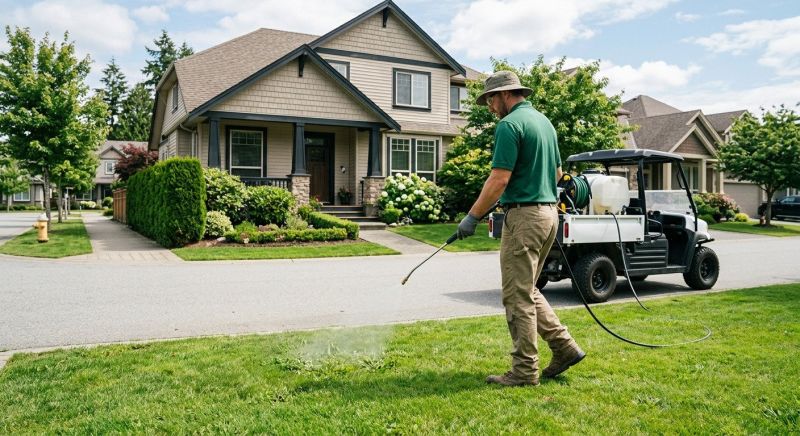 Lawn Weed Spraying in Rockwall, TX