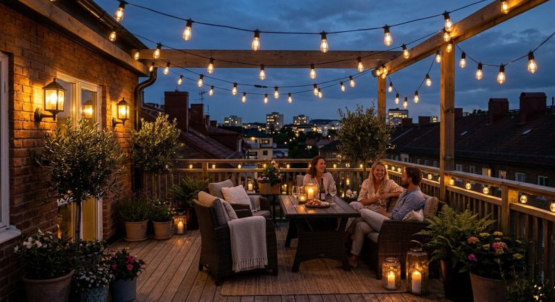 Patio Lights Installation in Olathe, KS
