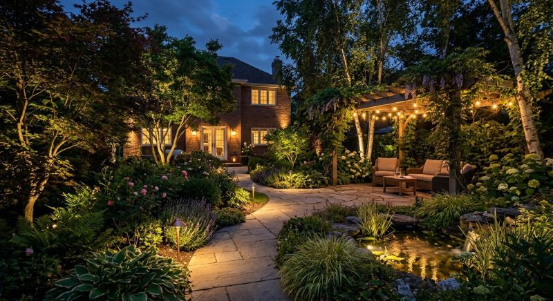 Pond Lighting Installation in Olathe, KS