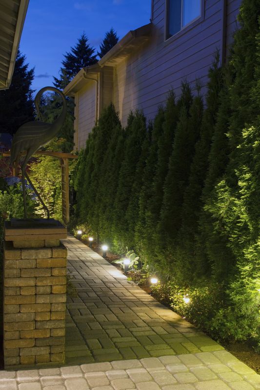 Walkway Lighting Installation in Olathe, KS