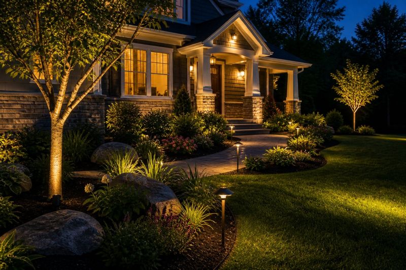 Walkway Lighting Installation in Provo, UT